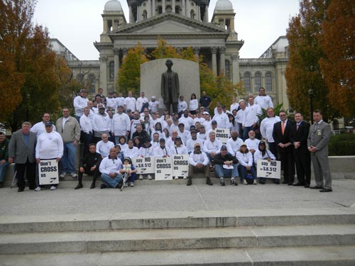 FOP Springfield Protest October 2011